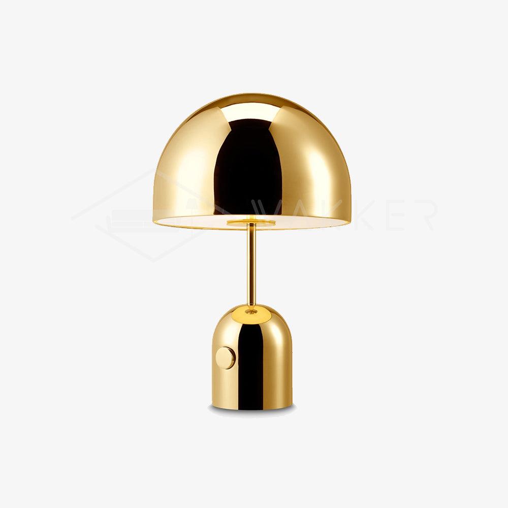 Reflective Dome Table Lamp with Focused Downlight