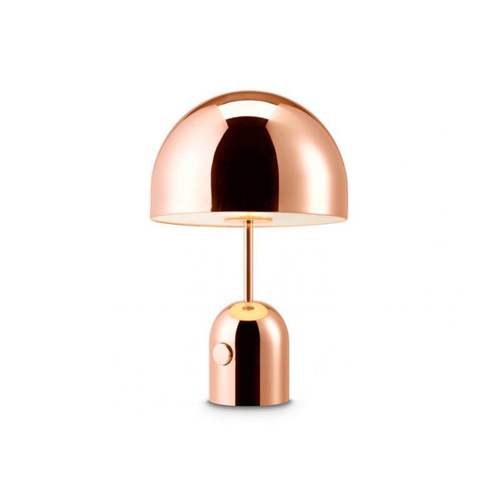 Reflective Dome Table Lamp with Focused Downlight