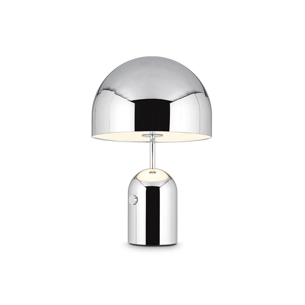 Reflective Dome Table Lamp with Focused Downlight