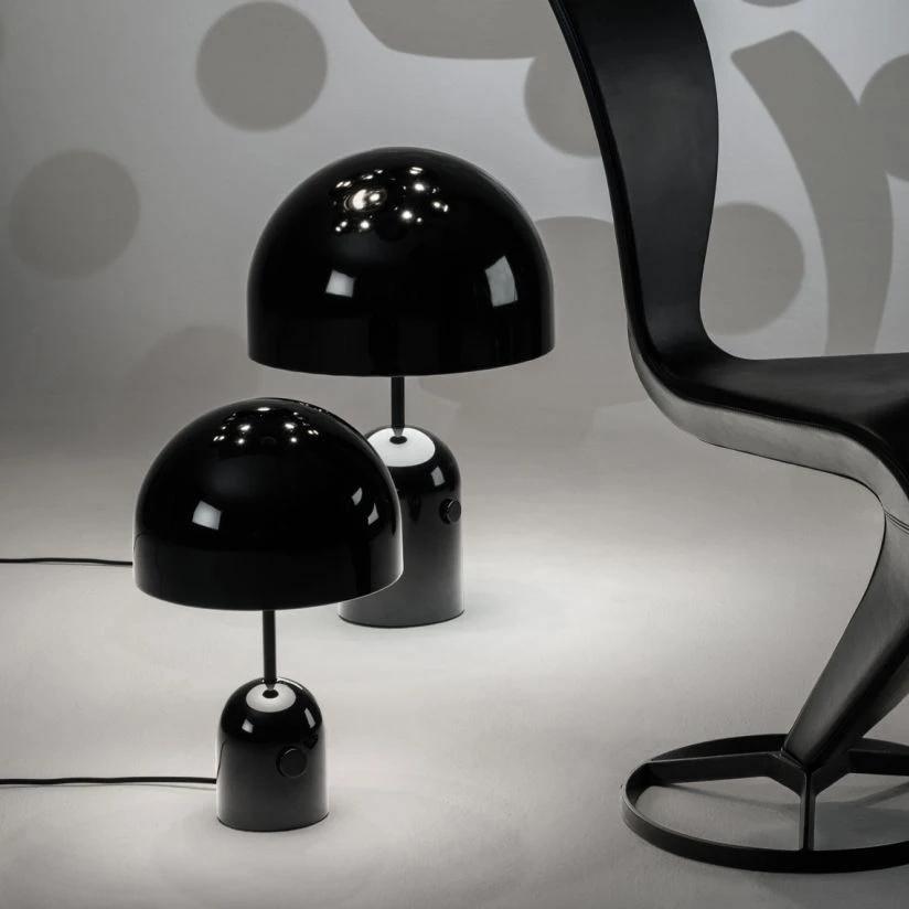 Reflective Dome Table Lamp with Focused Downlight