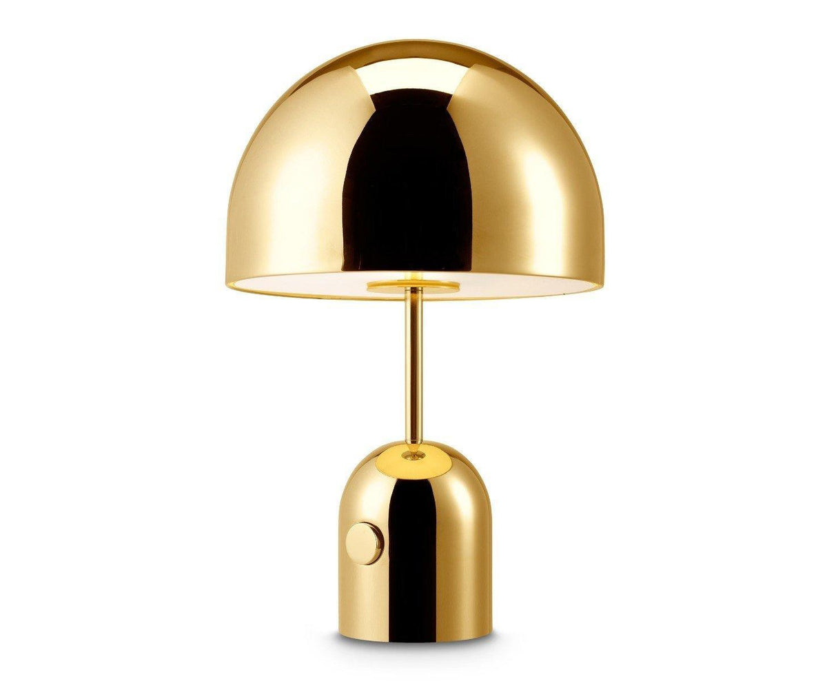 Reflective Dome Table Lamp with Focused Downlight