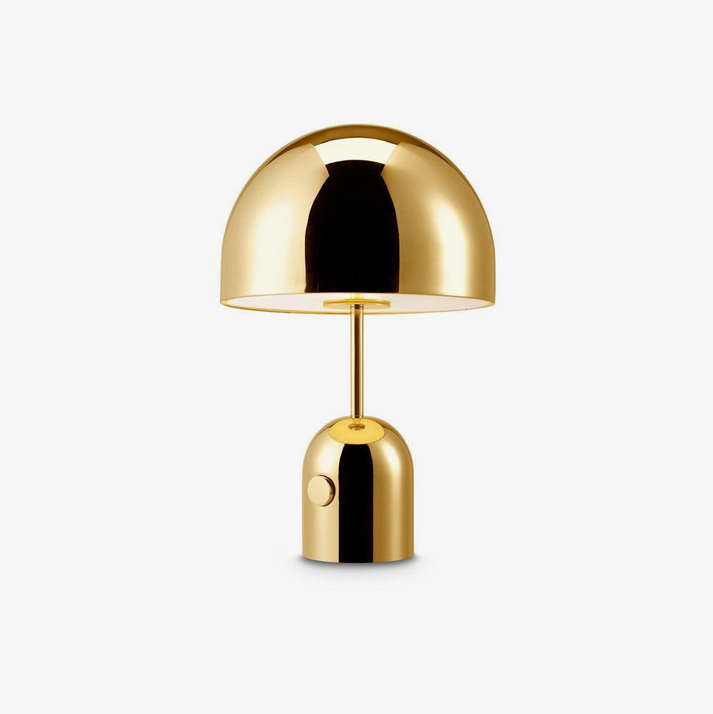 Reflective Dome Table Lamp with Focused Downlight