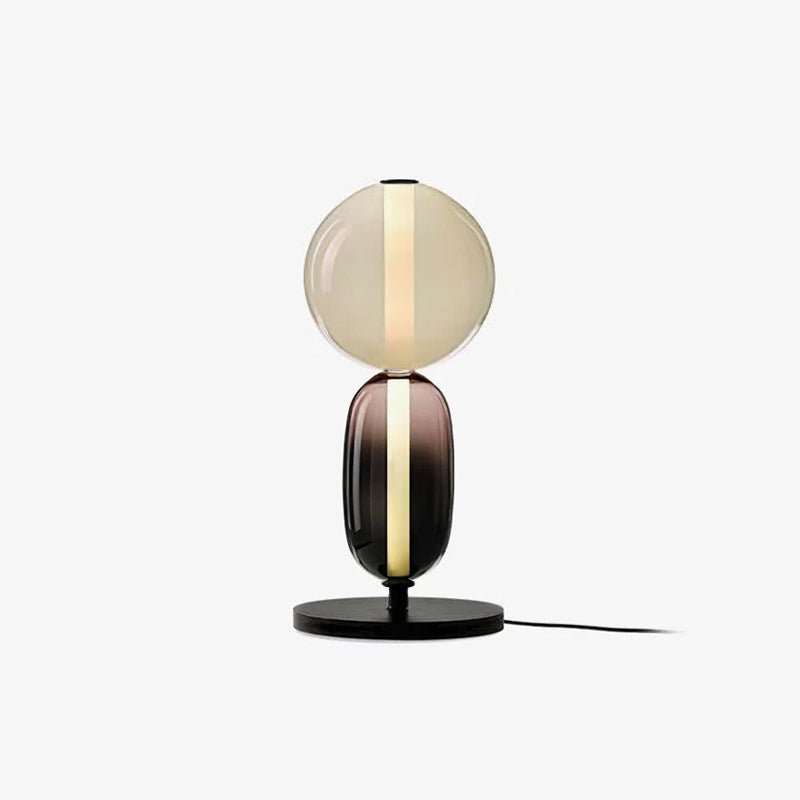 Halo Glass Table Lamp with Warm Ambient Glow