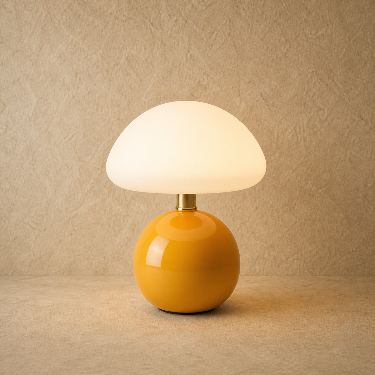 Mushroom Table Lamp with Soft Ambient Light