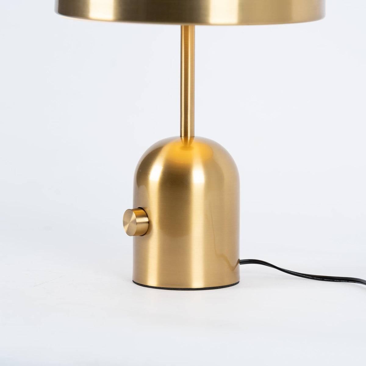 Reflective Dome Table Lamp with Focused Downlight