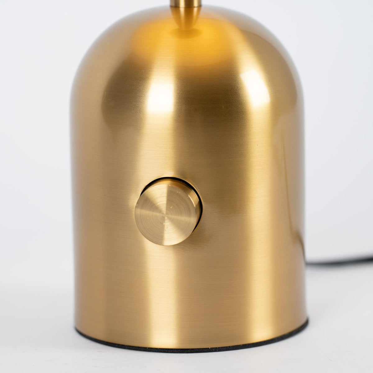 Reflective Dome Table Lamp with Focused Downlight