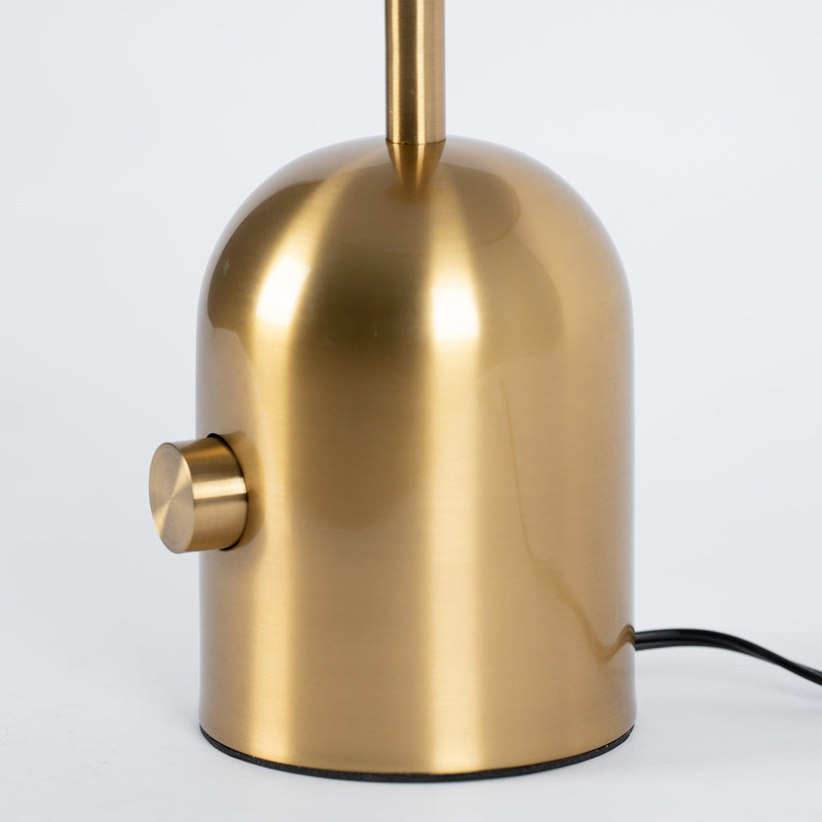 Reflective Dome Table Lamp with Focused Downlight