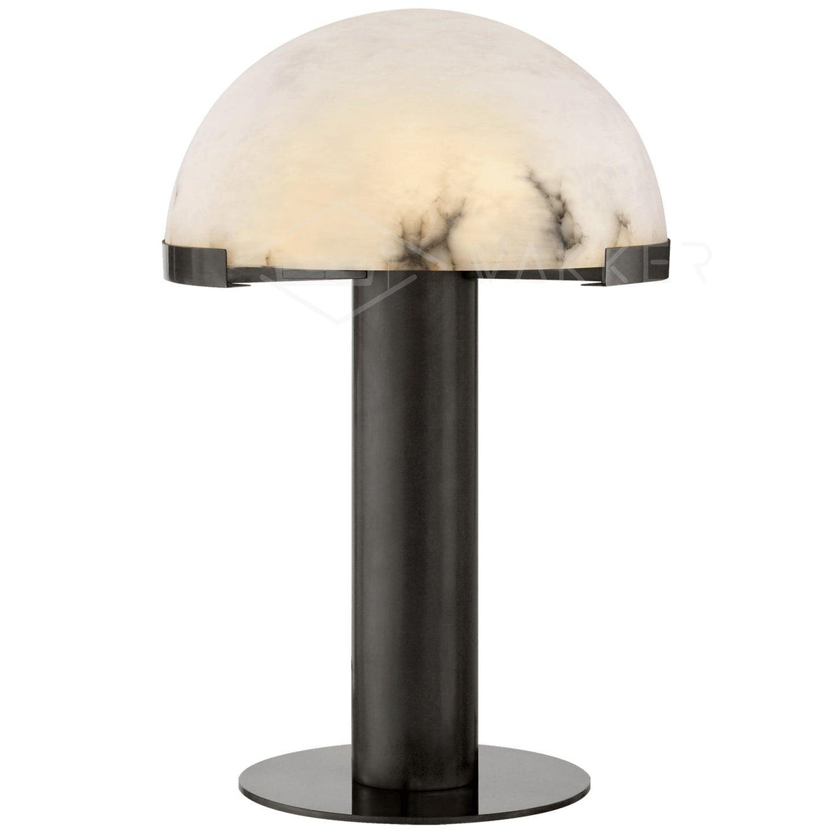 Alabaster Table Lamp with Soft Diffused Glow