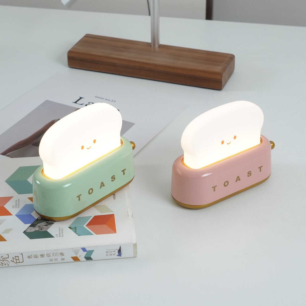 Cordless Rechargeable Table Lamp with Warm Ambient Glow