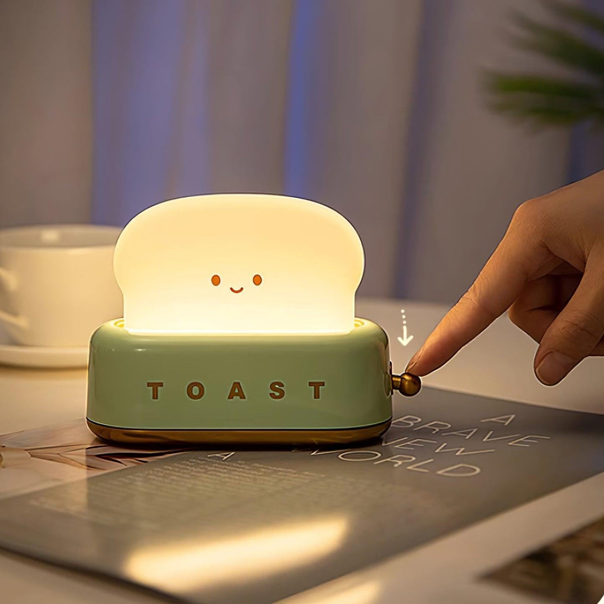 Cordless Rechargeable Table Lamp with Warm Ambient Glow